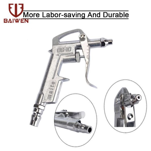 

air blow gun pistol trigger cleaner compressor dust blower with extend nozzle duster cleaning power tools for compressor