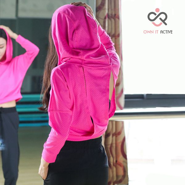 

new arrival women black gym fitness yoga shirts compression shirts women sport long sleeve tees camiseta yoga coat p158, White;red