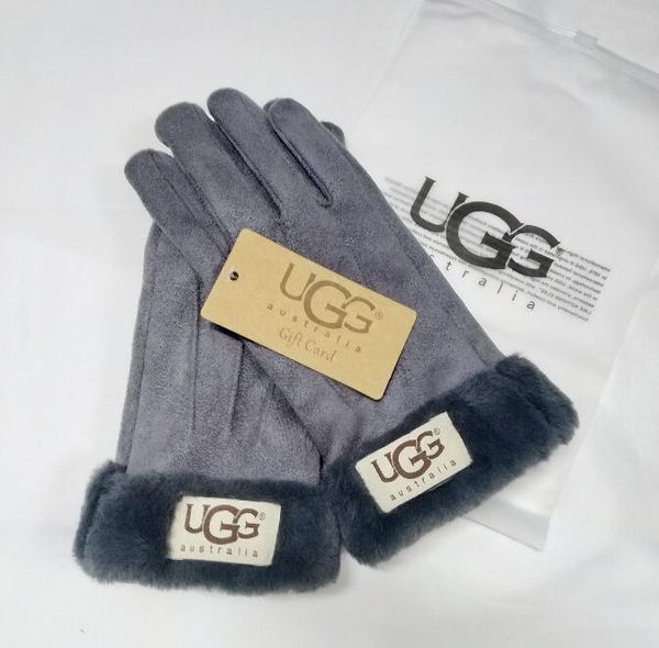 

design women' gloves for winter and autumn cashmere mittens gloves with lovely fur ball outdoor sport warm winter gloves g2351, Blue;gray
