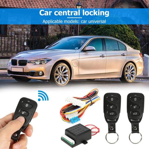 2019 Universal Car Remote Central Door Lock Locking Alarm Keyless Entry System Central Locking With Remote Control Car Alarm Systems From Mumianflo