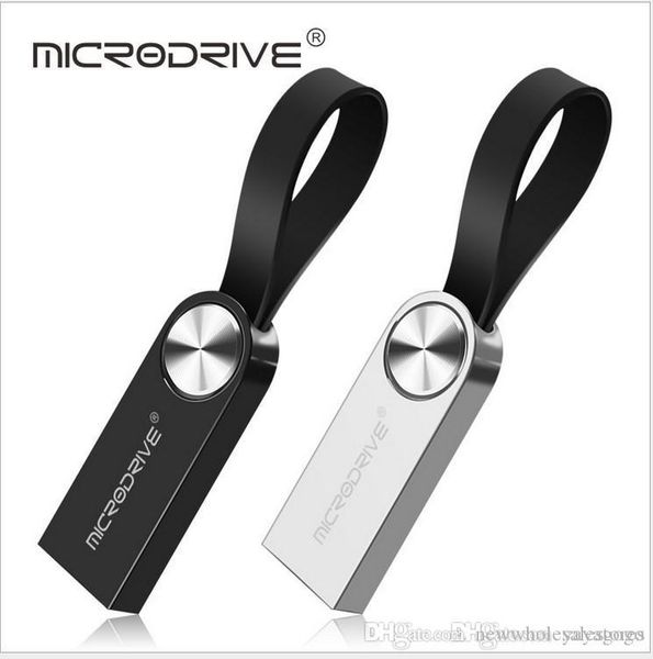 

быстрый быстрый корабль 2019 новая мода металлический usb флэш-накопитель с брелок usb 2.0 водонепроницаемый диск flash memory stick storage