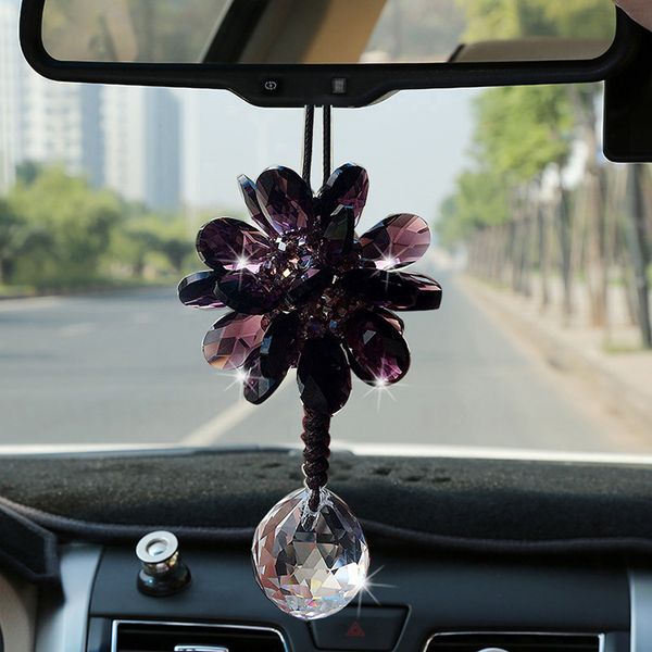 

car pendant crystal high grade lady's interior ornament car pendant ornament