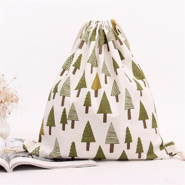 

fashion women tree drawstring beam port backpack shopping bag travel daily bagpack mochilas femininas sale