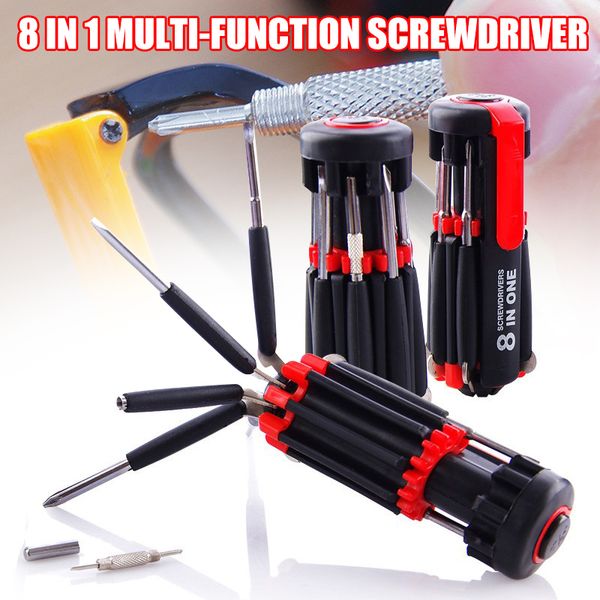 

8 in 1 screwdriver multifunctional tools with for home auto outdoor mf999