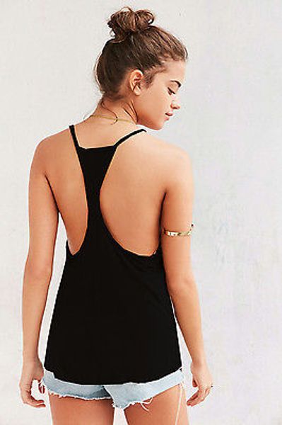 

basic womens solid tank racer back cami vest sleeveless camisole new, White