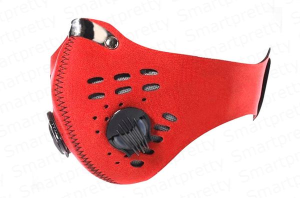 

Спортивный велосипед Велоспорт половина маски для лица ветрозащитные маски с фильтром PM2. 5 активированный уголь маски Антипылевые дышащий клапан маска для лица E4710