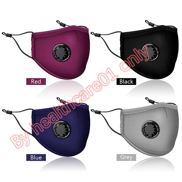 

washed mask anti dust face mouth cover pm2.5 mask dustproof anti-bacterial reusable mask for women man with 2pcs pm2.5 filters