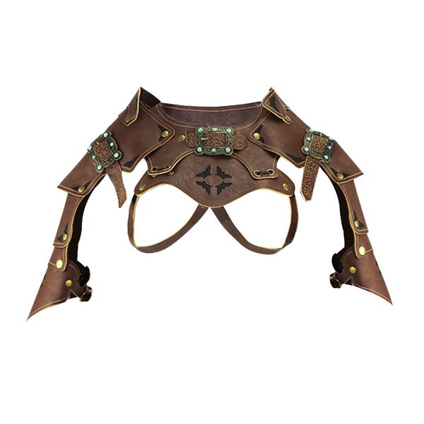 

Steampunk Retro Leather, Black