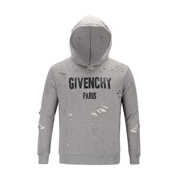 givenchy towelling band hoodie