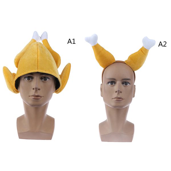 

turkey hat thanksgiving costume roast chicken poultry bird trot chef
