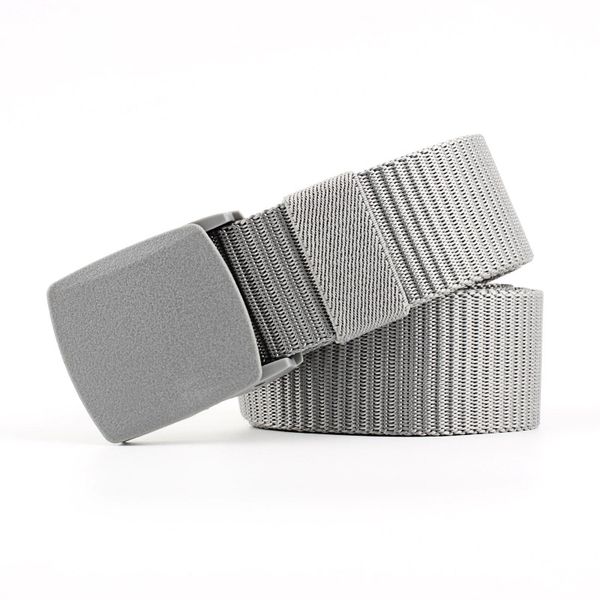 

fashionable and breathable men's outdoor canvas belt hiking camping safety waist support hunting sports wear breathable, Black;brown