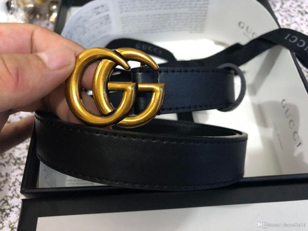 

with boxs 2018 women men's belt women's leather black leather belt men's luxury belt pearl logo in, Black;brown
