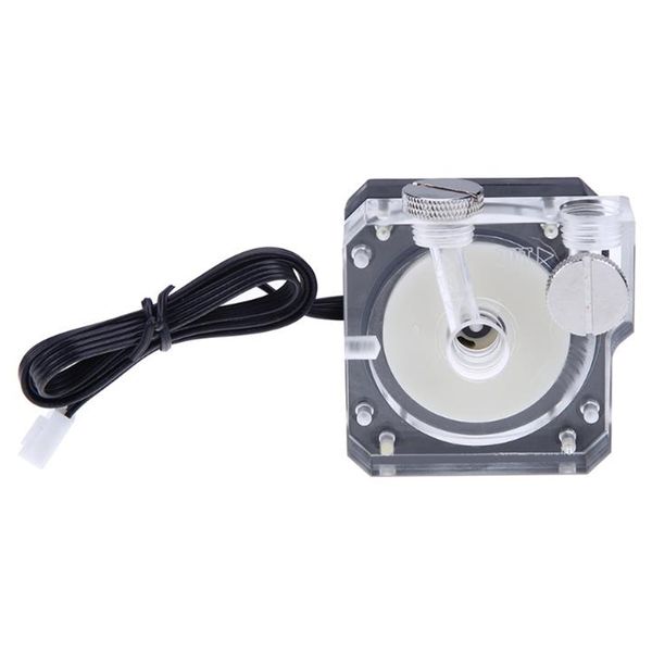 

dc12v 0.5a super silent water circulation cooling pump g1/4 thread tube connector 4pin pump for pc water cooling system