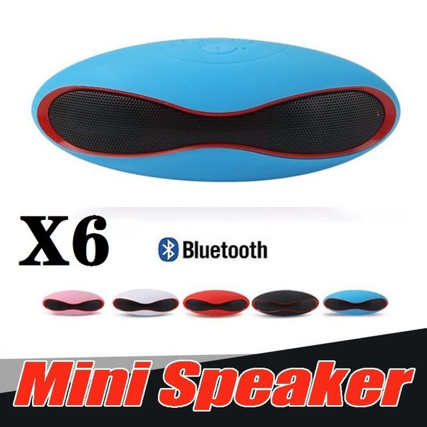 

x6 малый беспроводной bluetooth динамики портативный динамик громкой связи встроенный микрофон аудио приемник boom tf карты поддержка usb bo