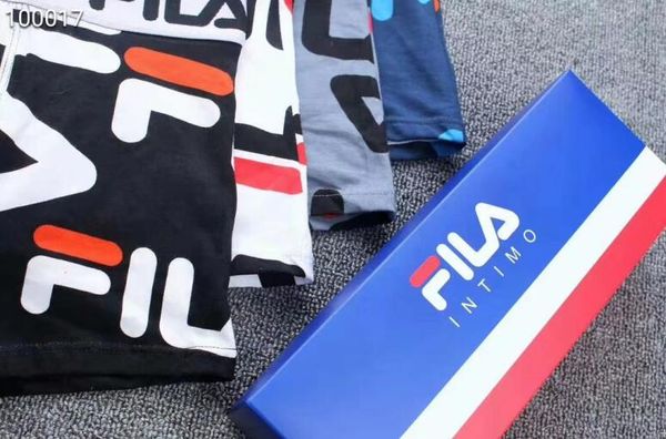 

men's boxers panties 100% luxury designer cotton panties men's cotton gay calzon silos men's boxing gift box, Black;white