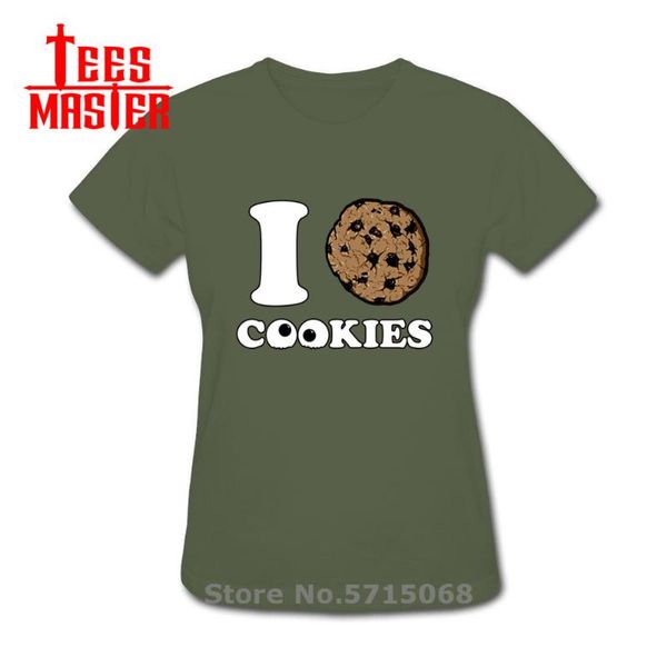 

i love cookies monster go running t shirts drummer volleyball bike short fishing sleeve summer run t-shirt cotton science, White