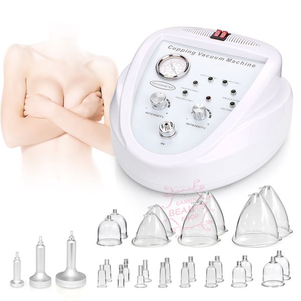 

new vacuum massage therapy enlargement pump lifting breast enhancer massager bust cup body shaping beauty machine home use