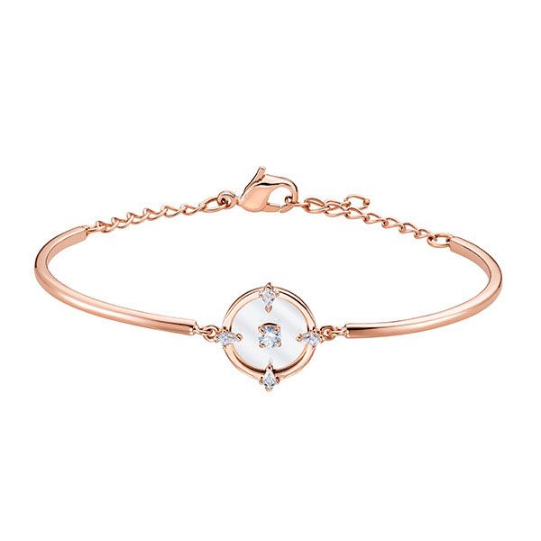 

swa. [new products] simple lines, elegant, implicit and fashionable women's bracelets, Black