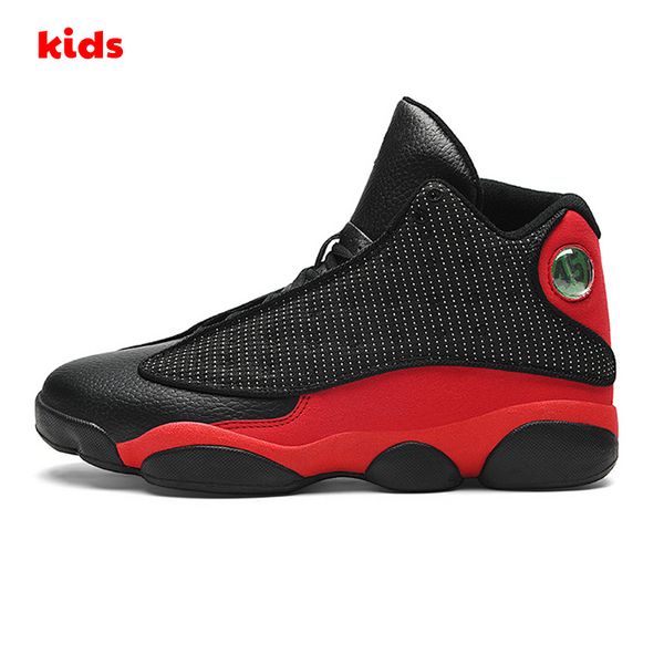 

kids 13s low basketball shoes black orange red terracotta boys girls youth kids j13 jumpman 13 xiii sneakers baby boots