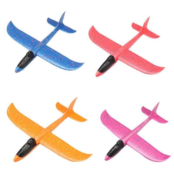 

drop shipping colorful kids gift toys for children hand throw airplane plane epp foam launch glider planes aircraft outdoor toys