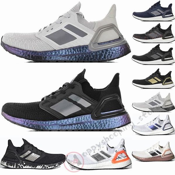 

2020 ultra boost 6.0 ultraboost 20 mens running shoes 19 laser racer blue triple black cool grey womens trainers sports sneakers
