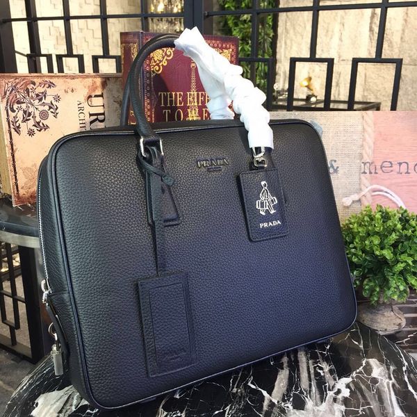 

classic men's handbags 5a high-end custom quality handbags fashion trends business casual style metal accessories