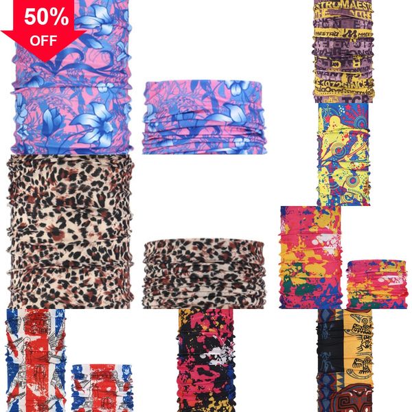 

ef9c9 multifunctional scarf outdoor 205 promotion colors sale cycling seamless bandana magic scarves women men hair band scarf m026
