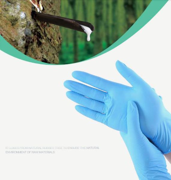 

в наличии! dhl готов к отправке! премиальные синие изолированные защитные нитриловые одноразовые перчатки без порошка (без латекса) упаковка