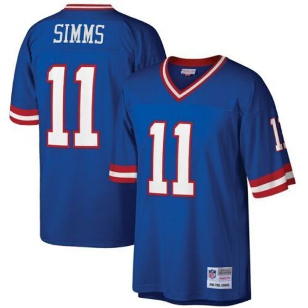 

фил симмс # 11 mitchell ness 1986 пенсионер наследие джерси, Gray