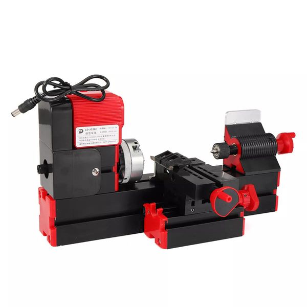 

dc12v 3a 36w mini lathe milling machine bench drill diy woodworking power tool