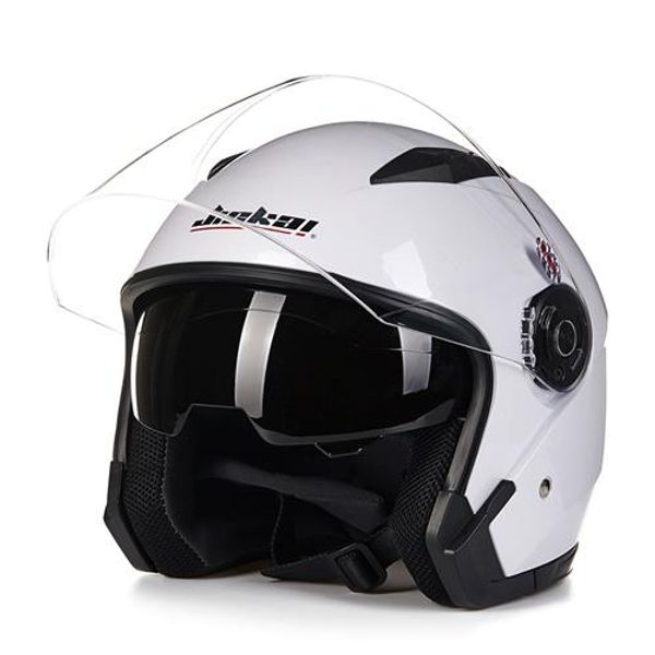 

motorcycle high strength open face capacete motorcycle vintage helmets with dual lens