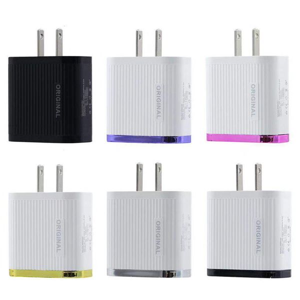 

4 port fast quick charge qc 3.0 usb hub wall charger 3a power adapter us/eu plug