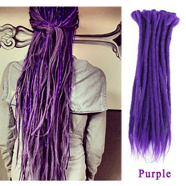 

5 корней один много дреды волосы разные цвета вязание крючком марли ручной работы волос kanekalon вязание крючком плетение синтетические нар, Black