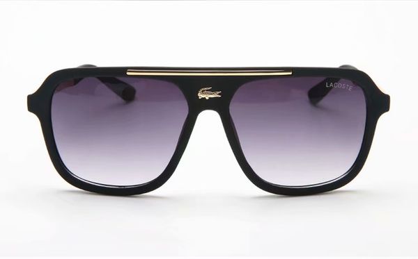 

2019 Квадратные Солнцезащитные очки Женщины Дизайн Lacoste Алмазный Солнцезащитные очки женские Vintage Крупногабаритные Оттенки Женский Goggle очки