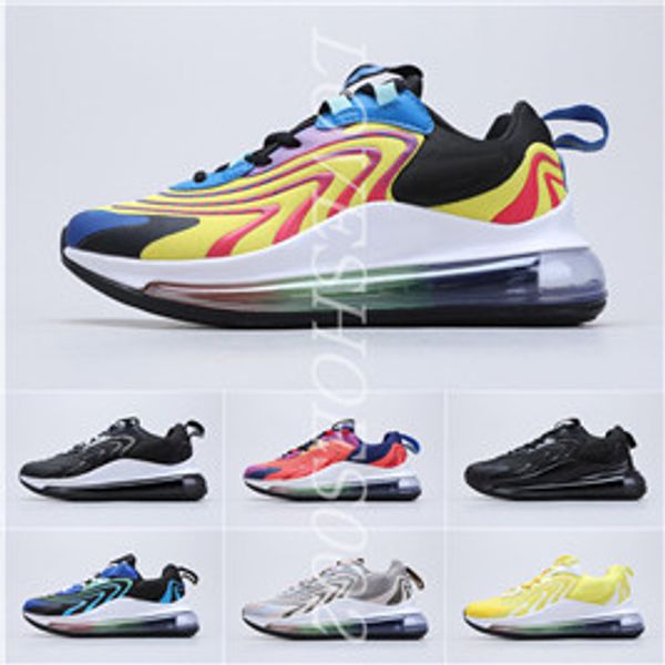 

2020 новый 270 react eng мужчины женщины 270s многоцветный черный белый желтый серый повседневная обувь размер 40-45, Black