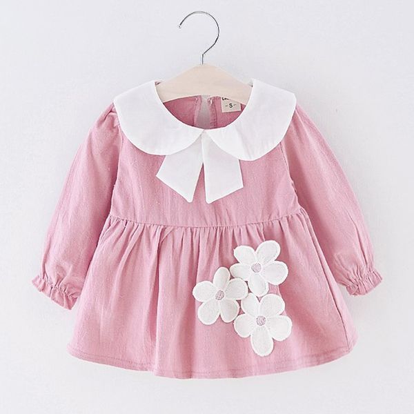 

telotuny мода дети дети девушки длинные рукава цветочный вечеринки принцессы платье одежды 2019 мода детское платье z0208, Red;yellow