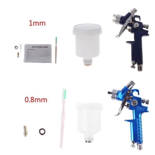 

0.8mm/1mm 0.8mm/1mm air spray gun air brush mini spraying paint nozzle with high working pressure professional atomizer for car