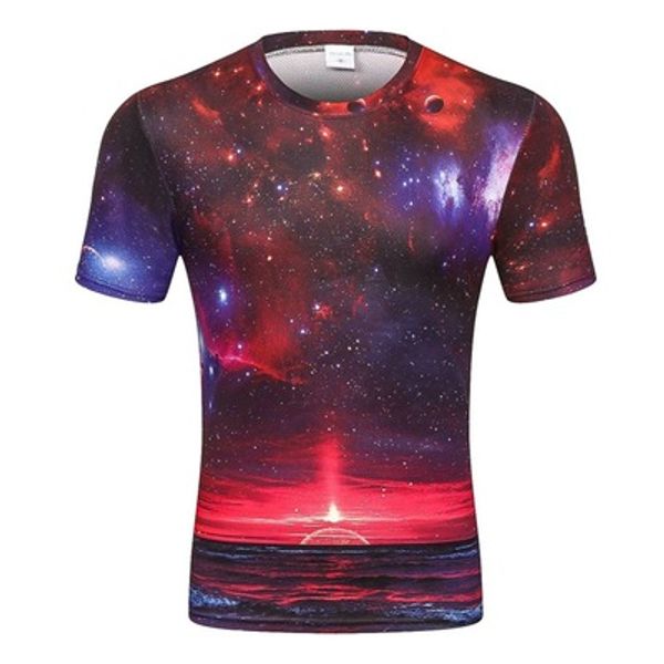 

2019 fashion t shirt women horse t-shirt colorful 3d galaxy universe star ladies casual tees feminine shirts ypf270, White;black