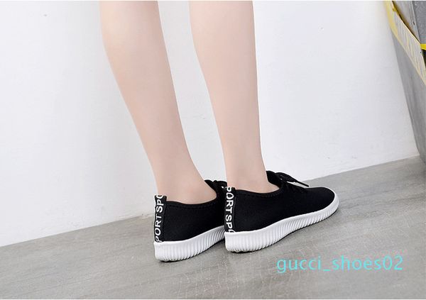 

torridity women sneakers outdoor running shoes sports shoes mesh light bottom casual shoes g02, Black