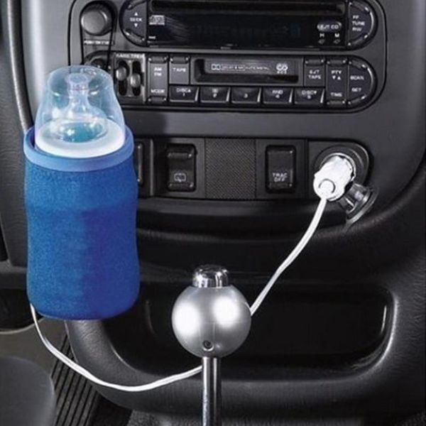 

quickly milk travel cup warmer heater portable dc 12v in car baby bottle heaters warmer