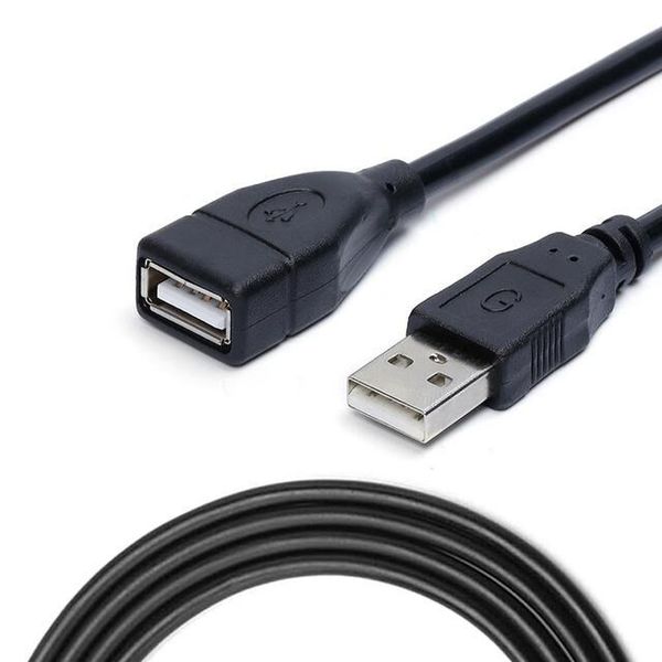 2019 1m USB 2.0 Type A Male Plug to USB 2.0 A Male Plug Adapter Short Cable Cord