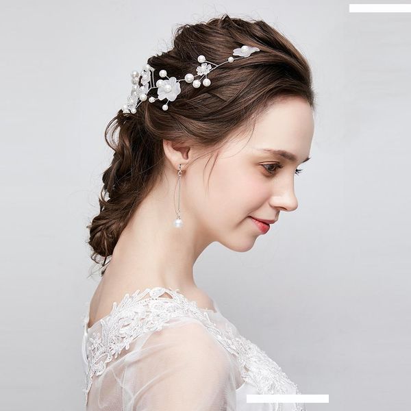 2019 Xianmei Bridal Headdress Korean Style Sen White Hair