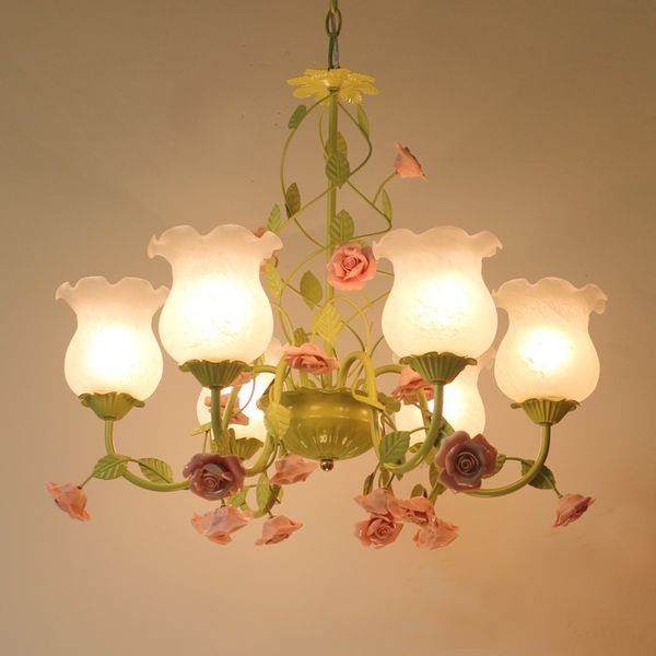 Green Frame Decora Pendant D60cm 6arms D70cm 8arms Design Pink