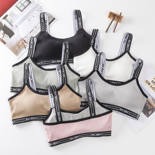 

woman yoga sports bra with chest pads beautiful back anti-glare gym small vest running bras gathered chest tube underwear, White;black