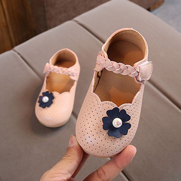 

baby shoes women's soft bottom baby girl's toddler shoes princess breathable toddler flower pearl