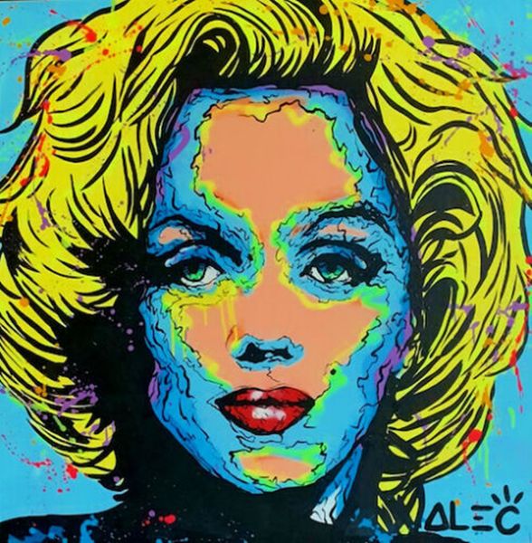 

алек монополия искусство граффити мэрилин монро home decor ремесла / hd печати картина маслом на холсте wall art canvas картинки 1080