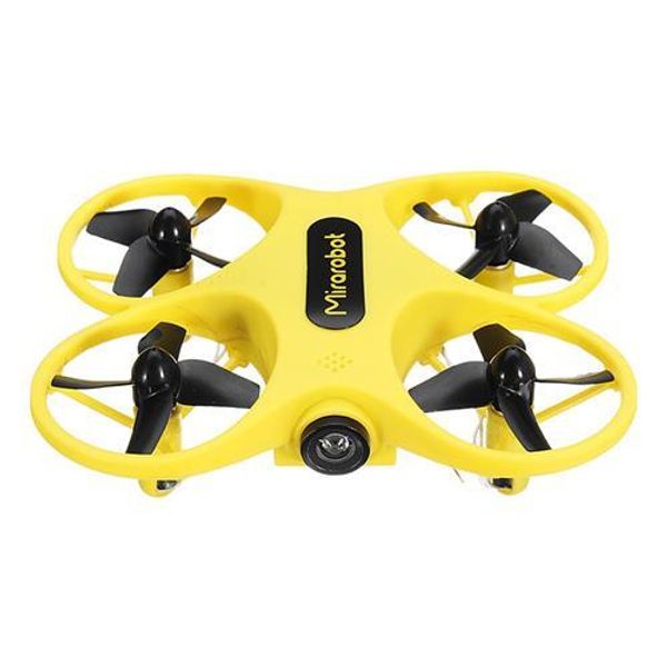 Mirarobot S60 Micro FPV Racing Drone с 5,8G 720p камеры камера Acro Режим полета RTF - Желтый