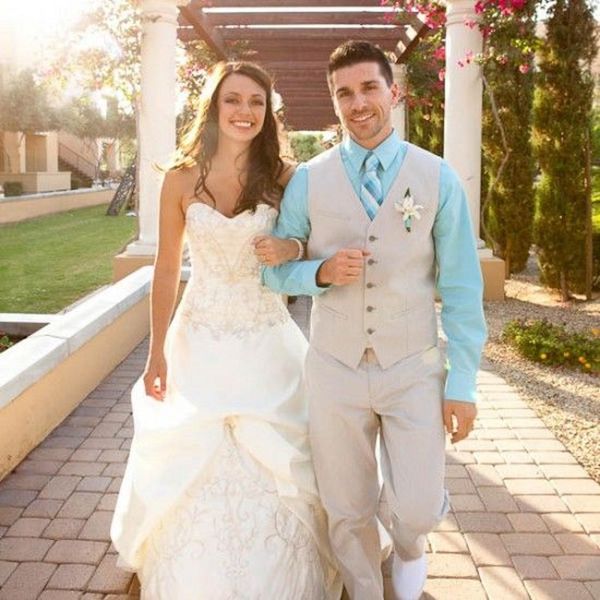 

2019 groom vests for beach wedding custom made prom mens vest slim fit wedding waistcoat two pices (vest+pants), Black
