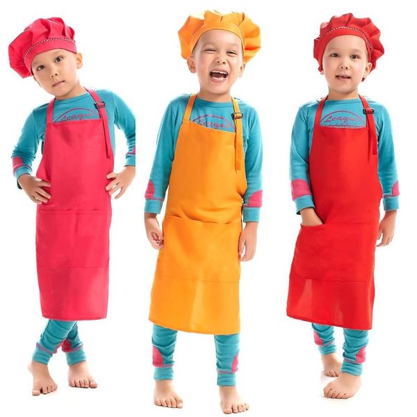 

cooking craft cooking apron plain plain kids kitchen apron kitchen bib bib baking art painting cute children