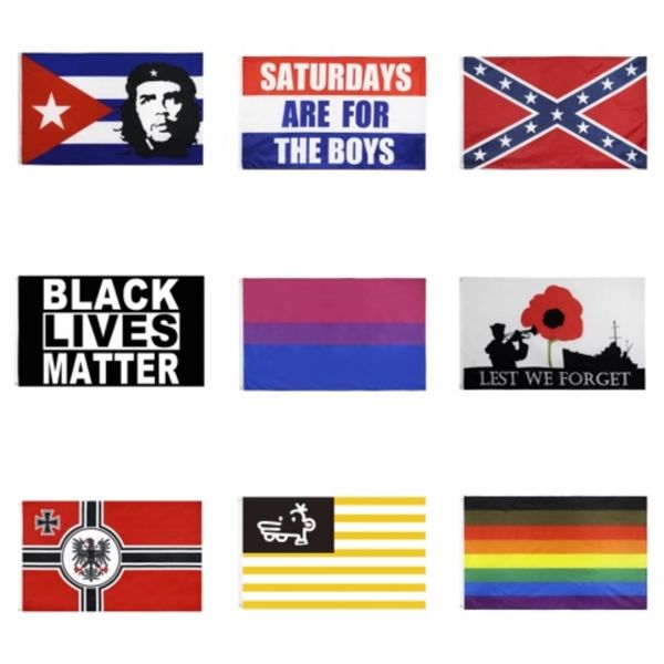 

14*21cm 1pcs joe biden banner for 2020 election hand flag president garden flag decoration banner for lawn garden banner ljjk2022#667